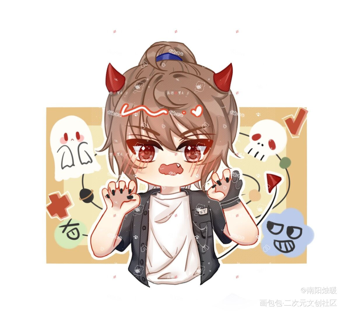 恶魔洋_薛洋绘画作品