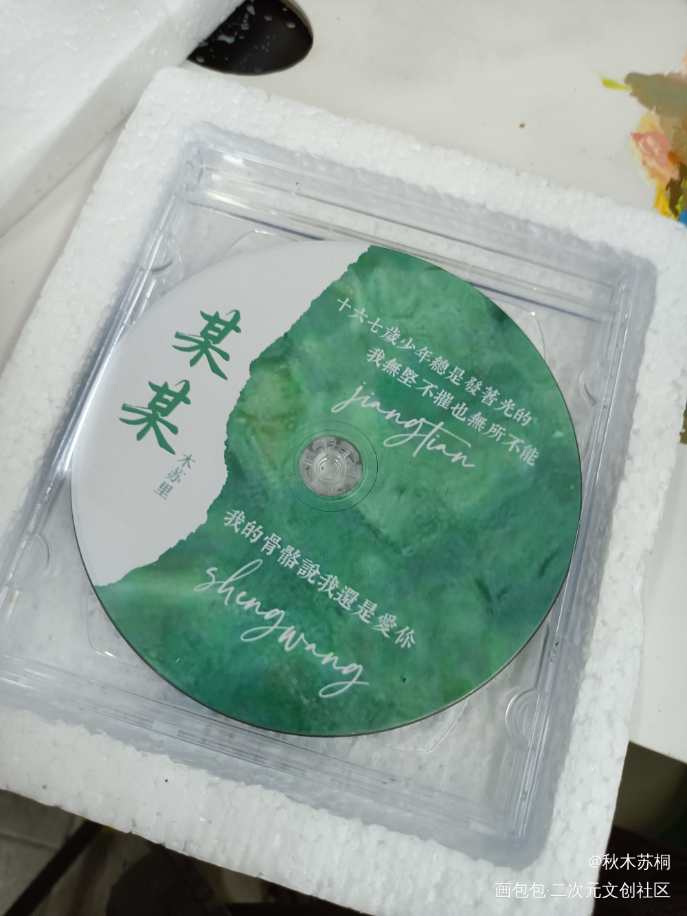 方卡，CD盘_某某绘画作品