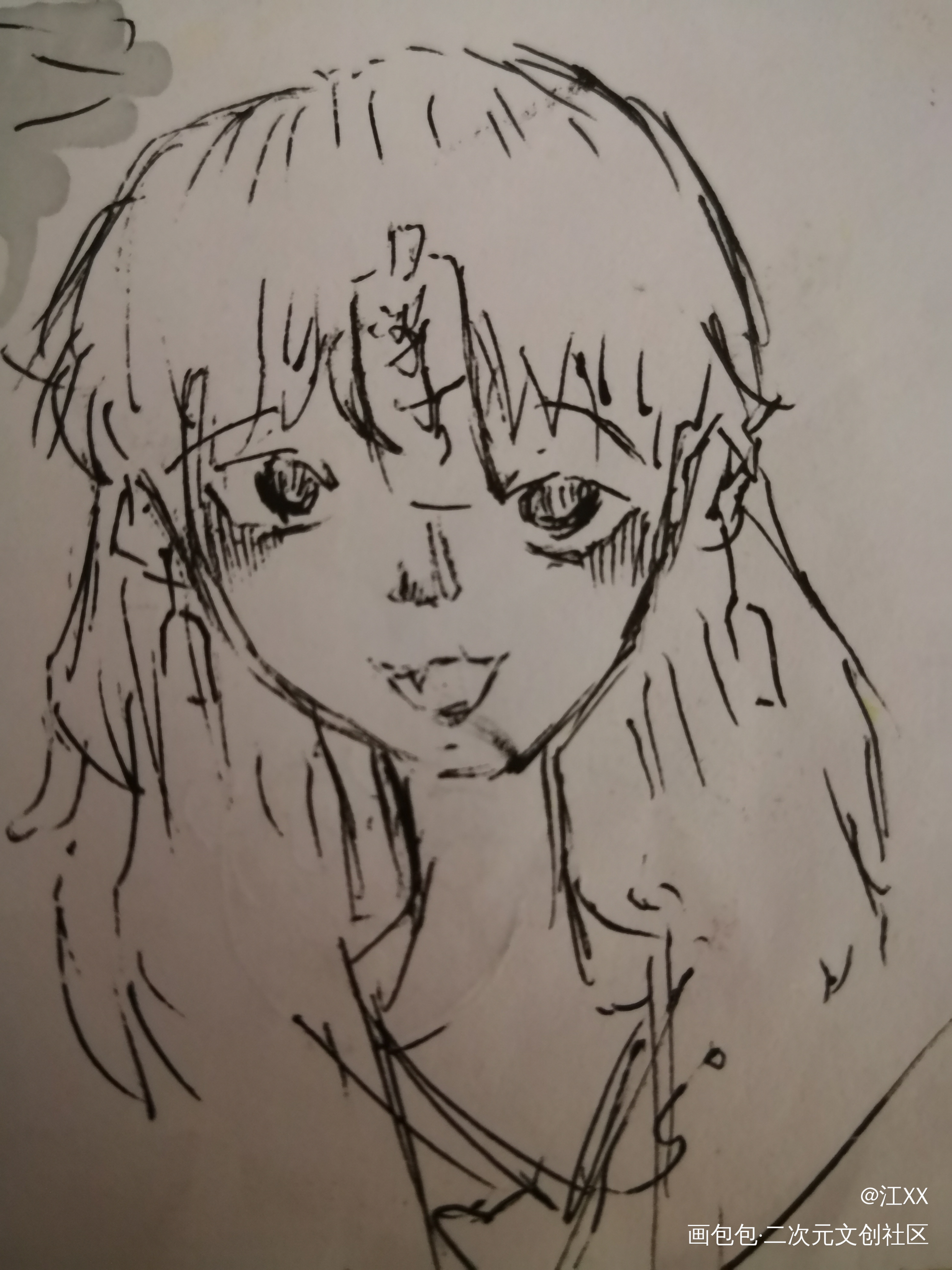 _摸鱼页绘画作品