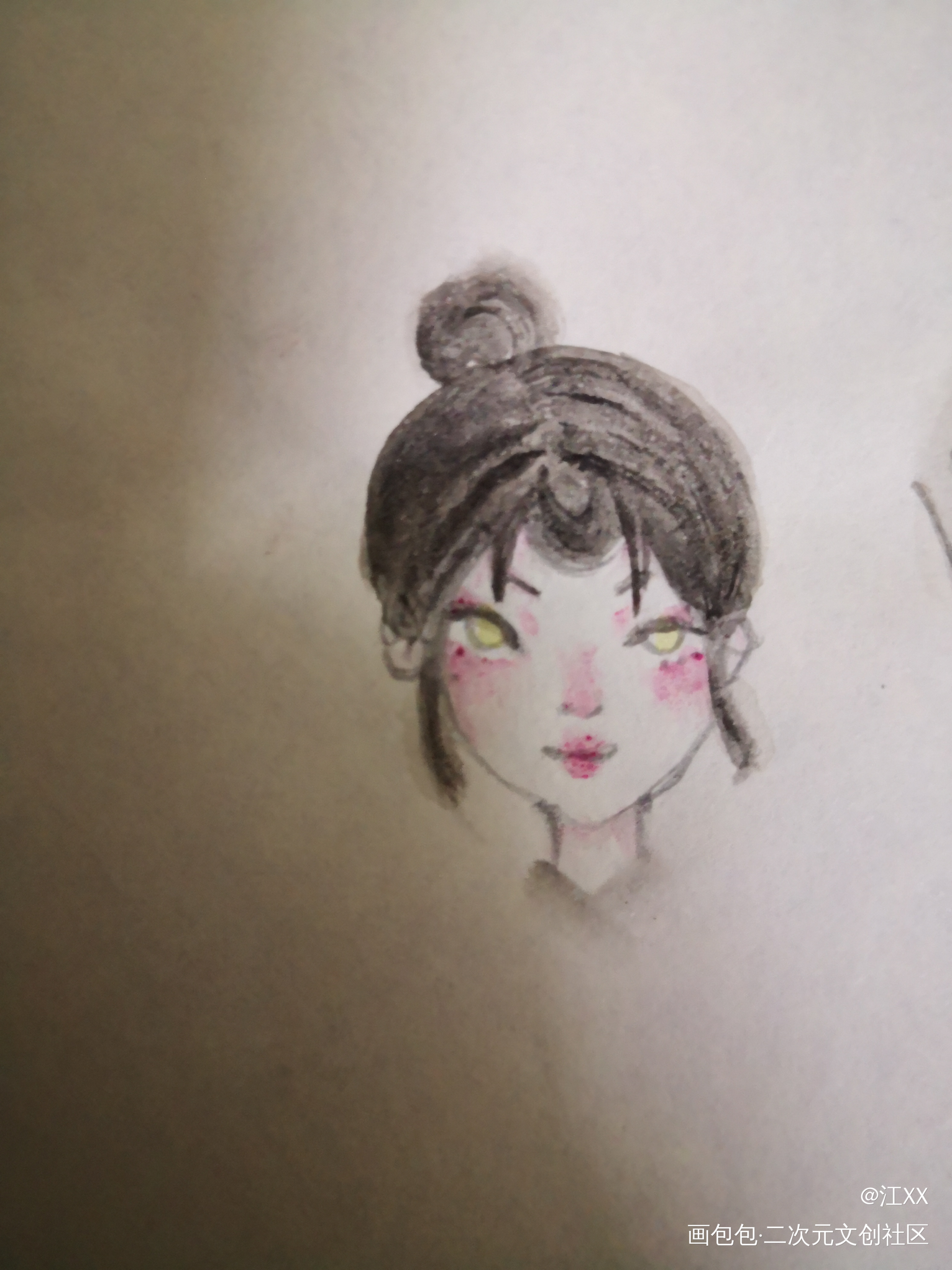 _摸鱼页绘画作品