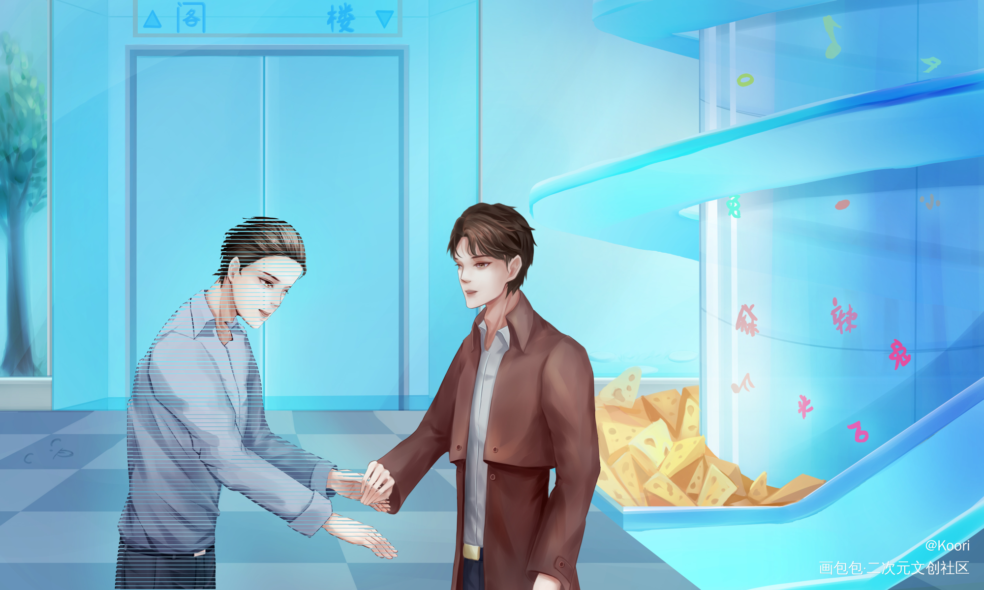 0715_残次品陆信林静恒陆必行绘画作品