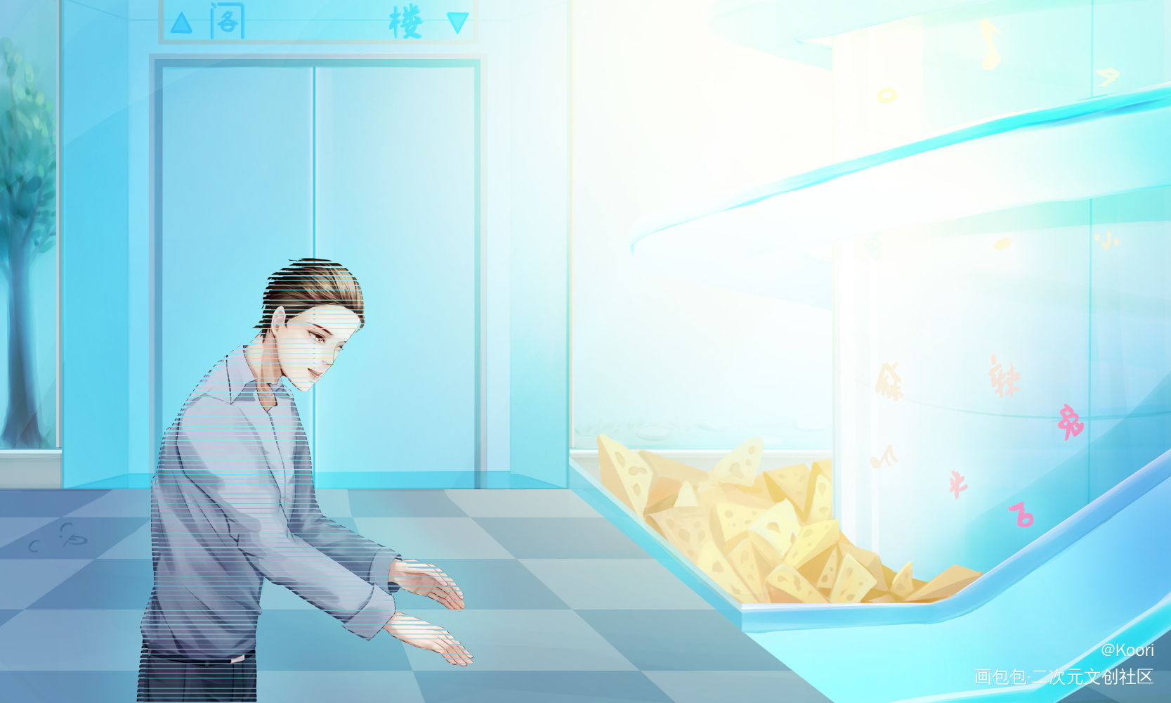 0715_残次品陆信林静恒陆必行绘画作品