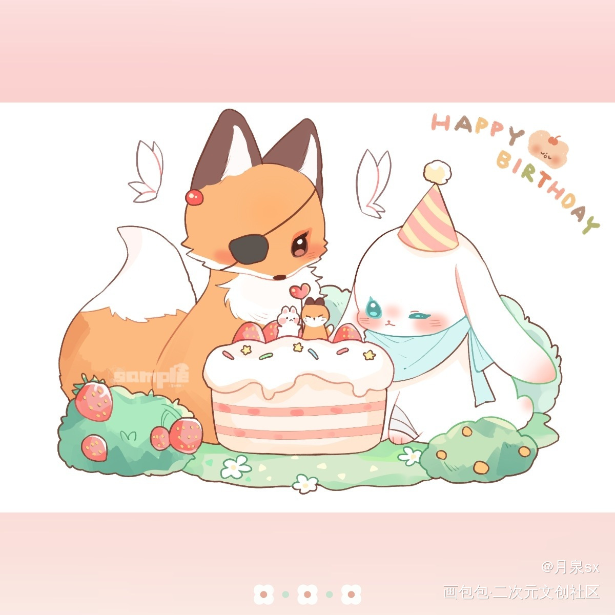 怜宝生日快乐_天官赐福花怜谢怜花城墨香铜臭绘画作品