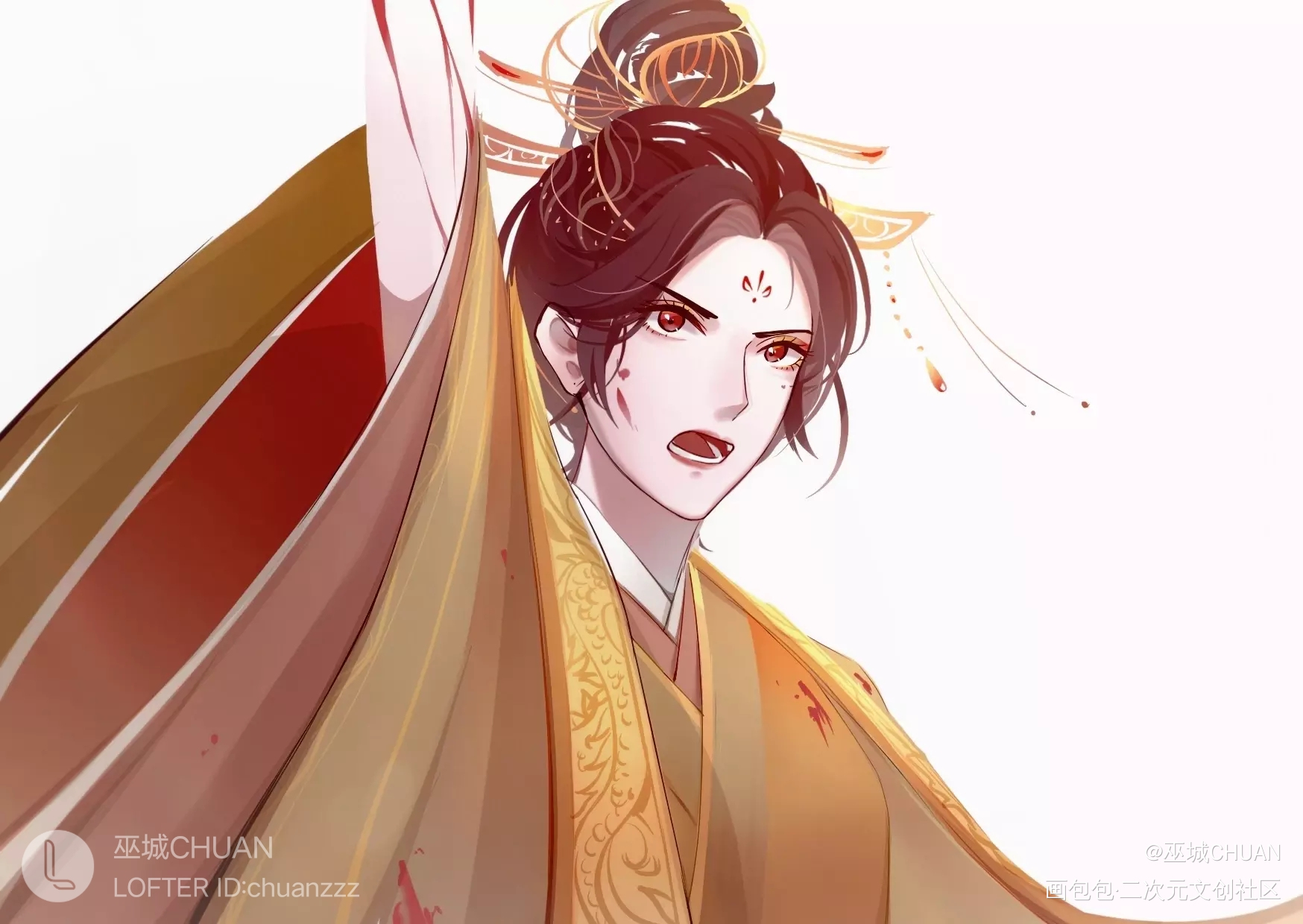 _将进酒李剑霆绘画作品