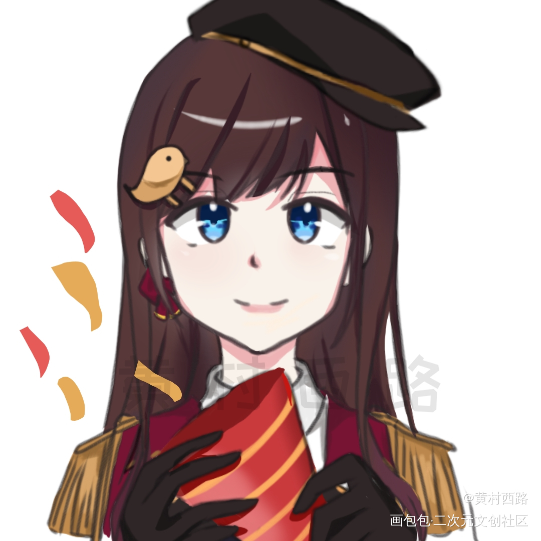 老婆！_板绘涂张京华Vtuber绘画作品
