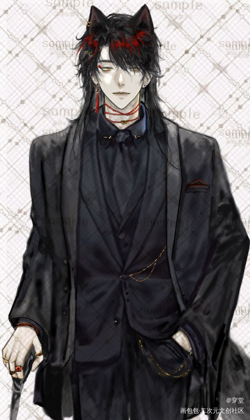 vox akuma_luxiemvoxakuma绘画作品