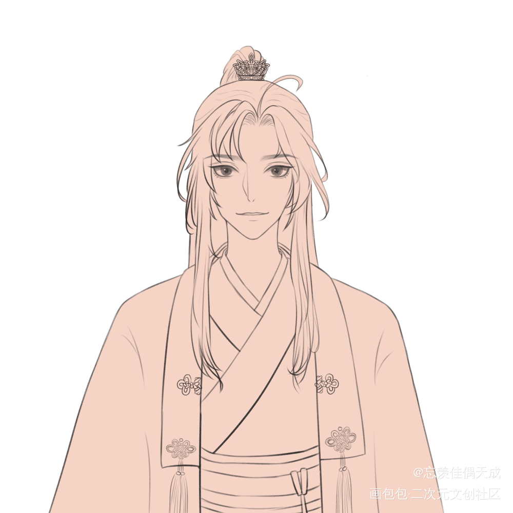 大婚ing_魔道祖师忘羡绘画作品