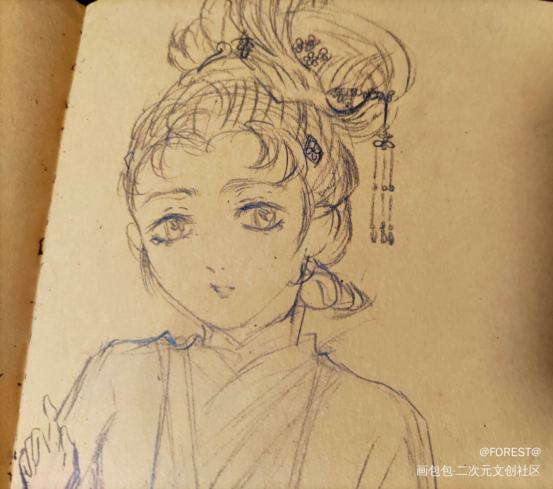便宜d接稿_铅笔摸鱼页白菜约稿接稿绘画作品