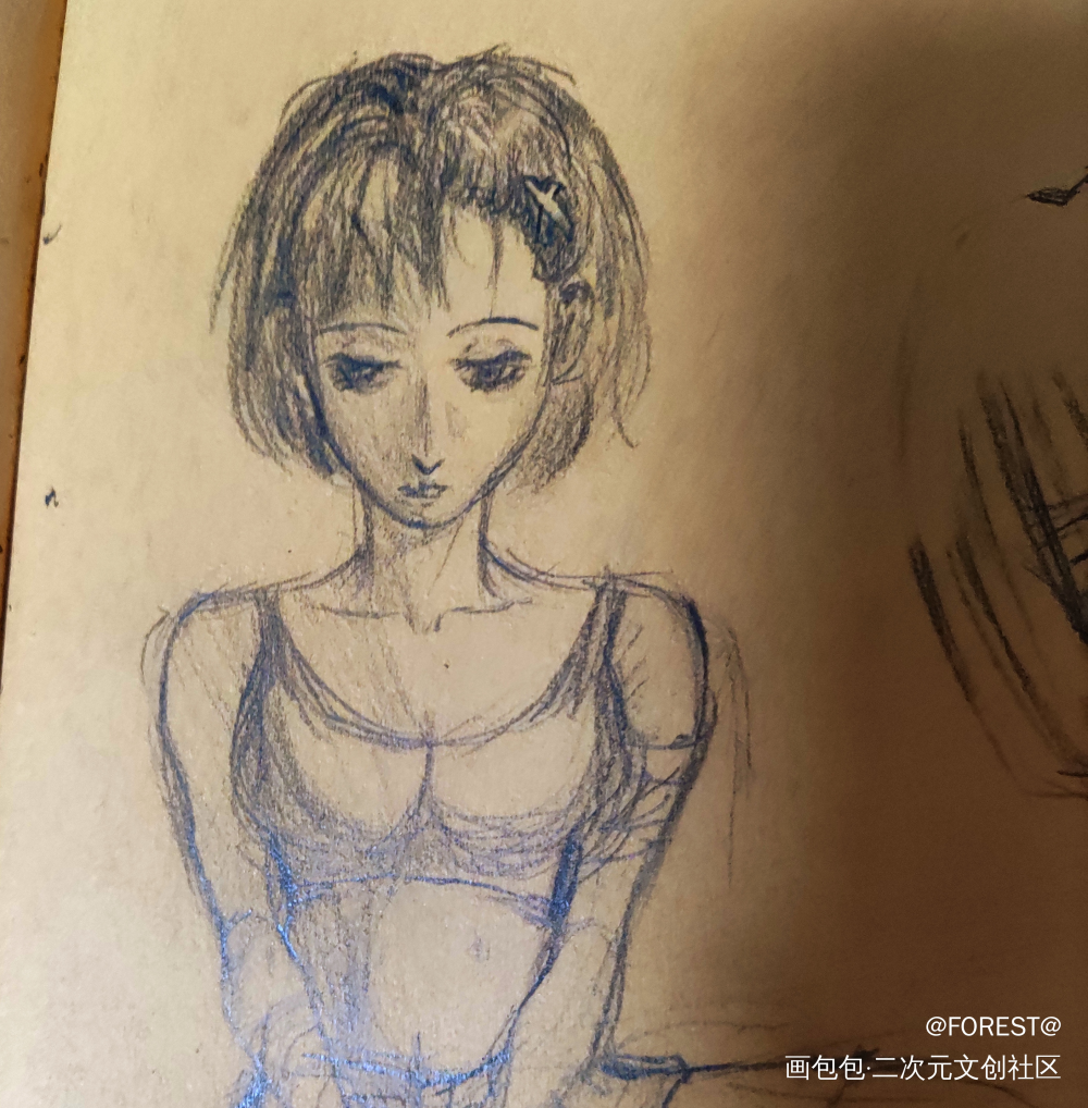 便宜d接稿_铅笔摸鱼页白菜约稿接稿绘画作品