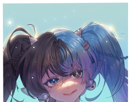 朋友的oc_绘画作品