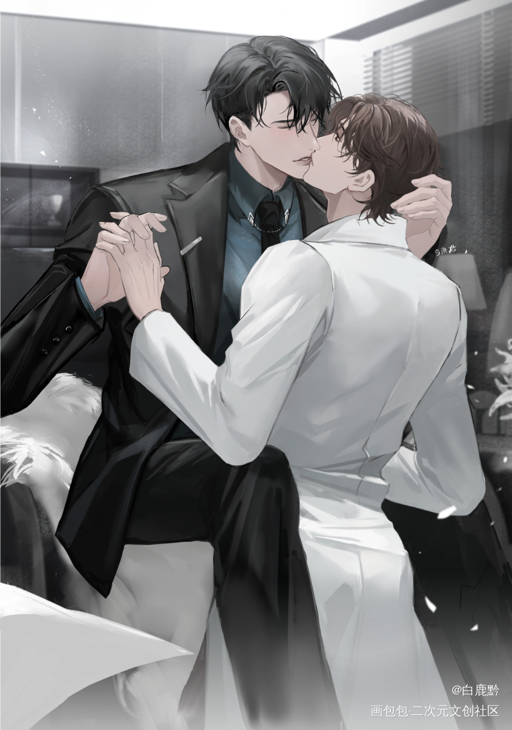 瞿沈99_188男团顶级掠食者瞿沈绘画作品