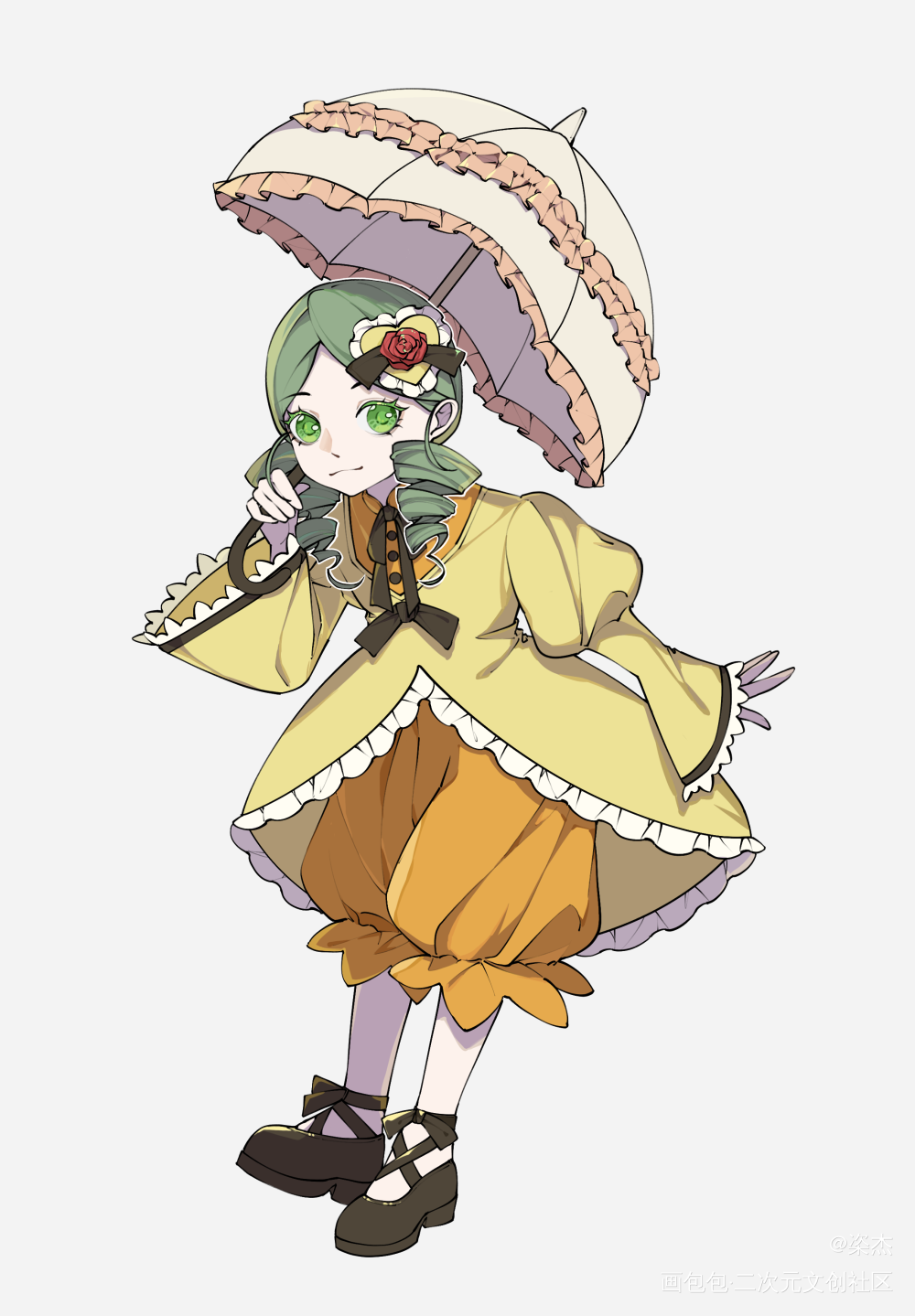 【蔷薇少女】金丝雀_蔷薇少女同人金丝雀绘画绘画作品