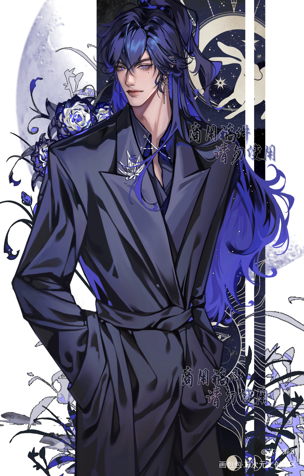 假如王者出乙游——李信_王者荣耀李信绘画绘画作品