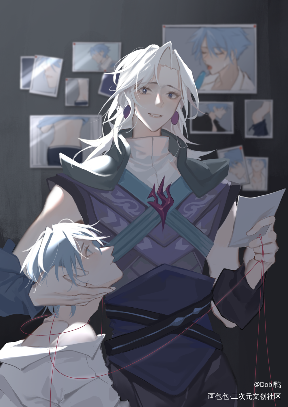 _王者荣耀元歌诸葛亮元亮王者荣耀诸葛亮绘画作品