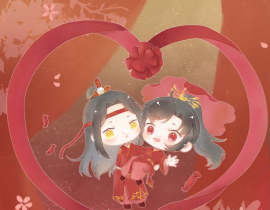忘羡大婚_绘画作品