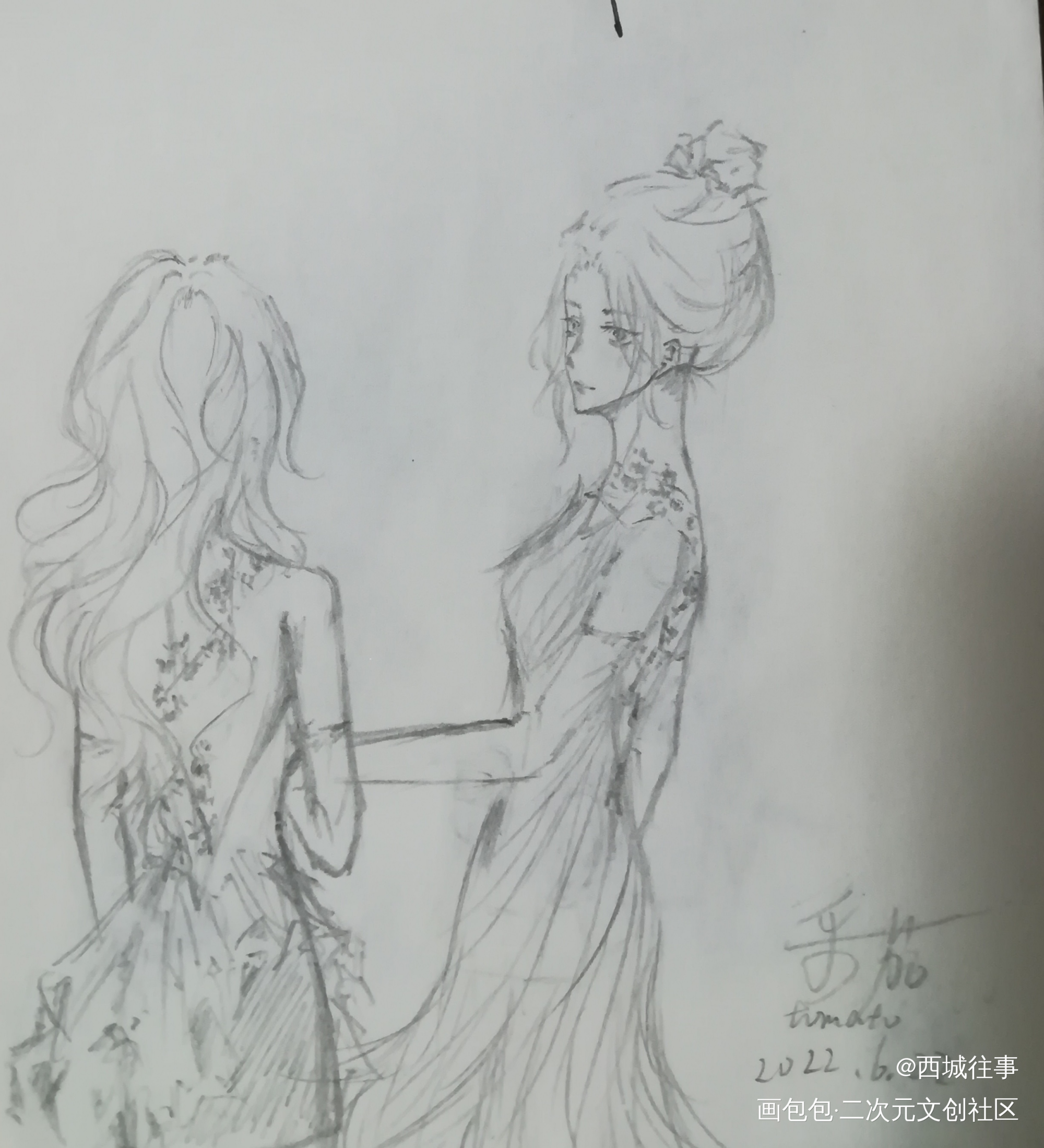 日常摸鱼_原创绘画作品