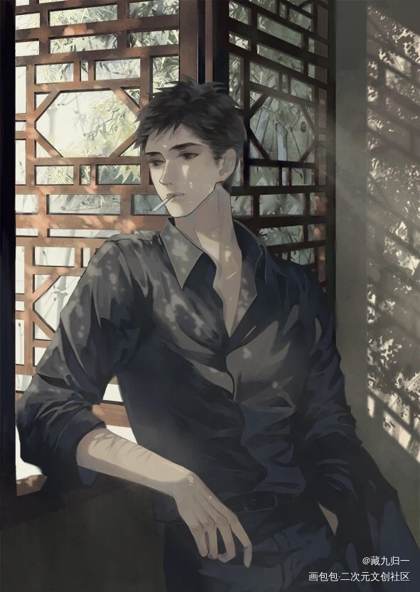 吴邪_盗墓笔记绘画作品