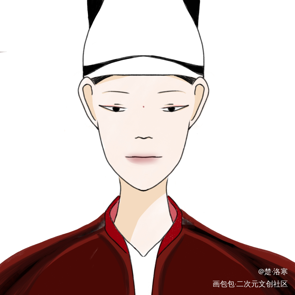 姑姑_摸鱼页绘画作品