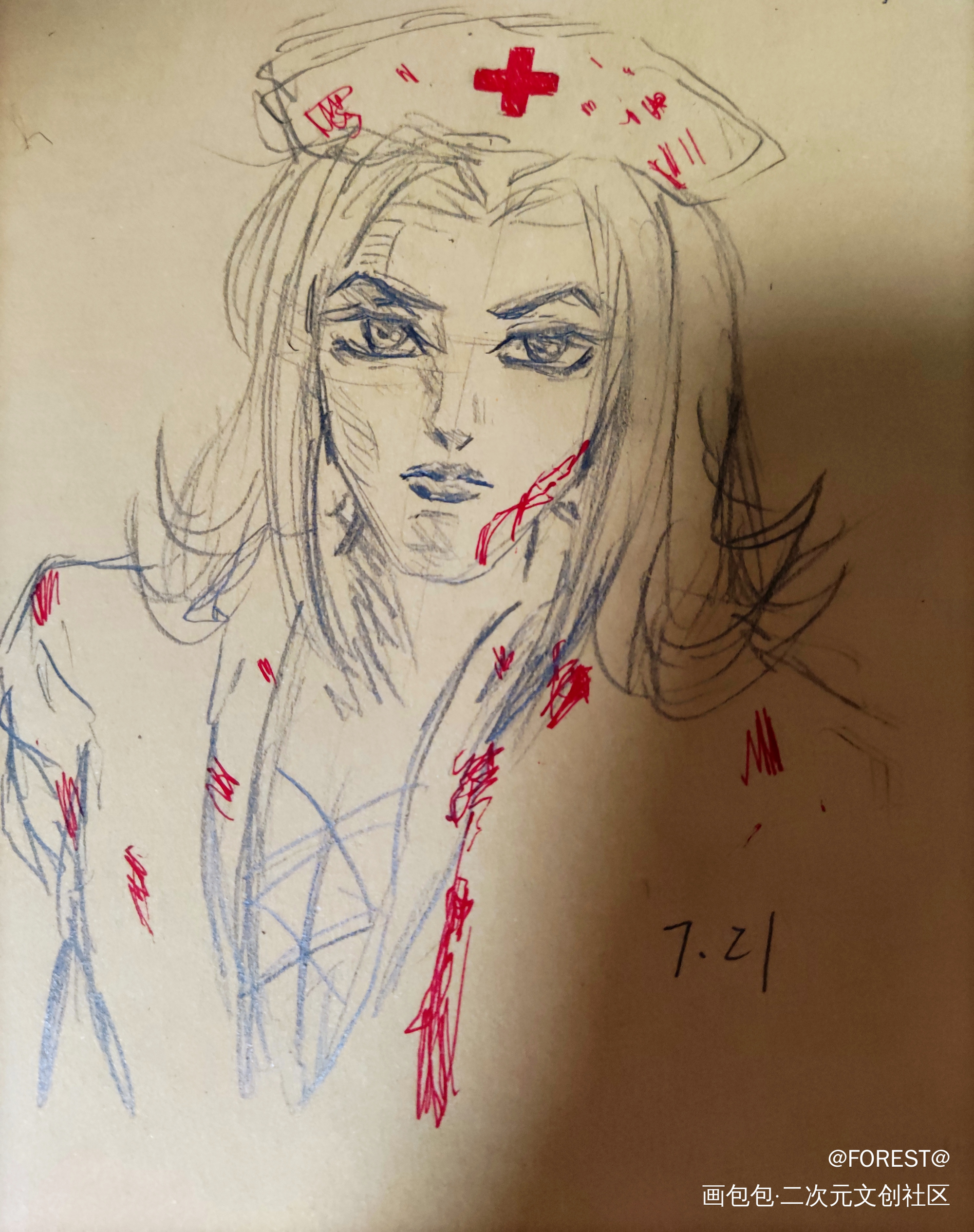 奇怪的东西_JOJO的奇妙冒险绘画作品
