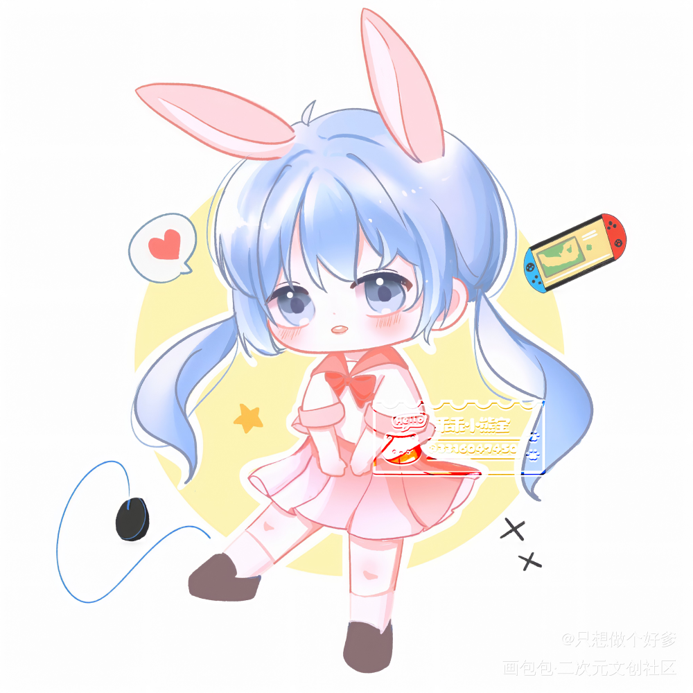 soft_我行让我上绘画作品