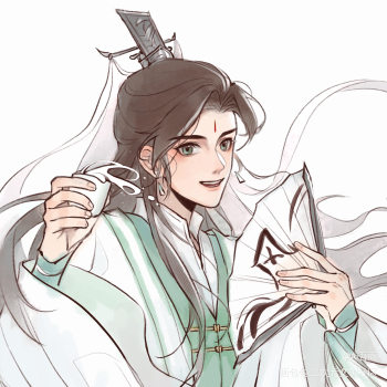 风师娘娘_天官赐福风师绘画作品