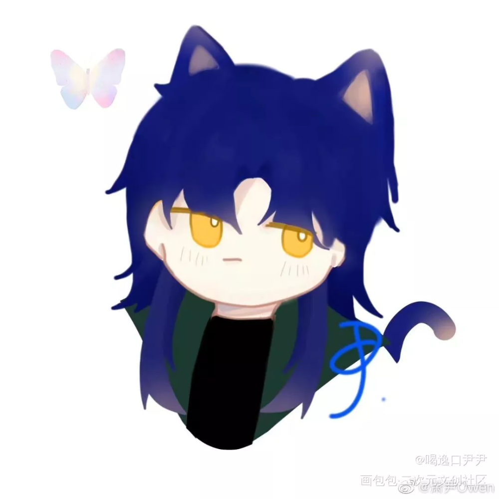 猫宿‖陆瑀_猫之宿约者绘画作品