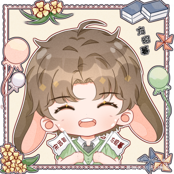 日系头像绘画作品