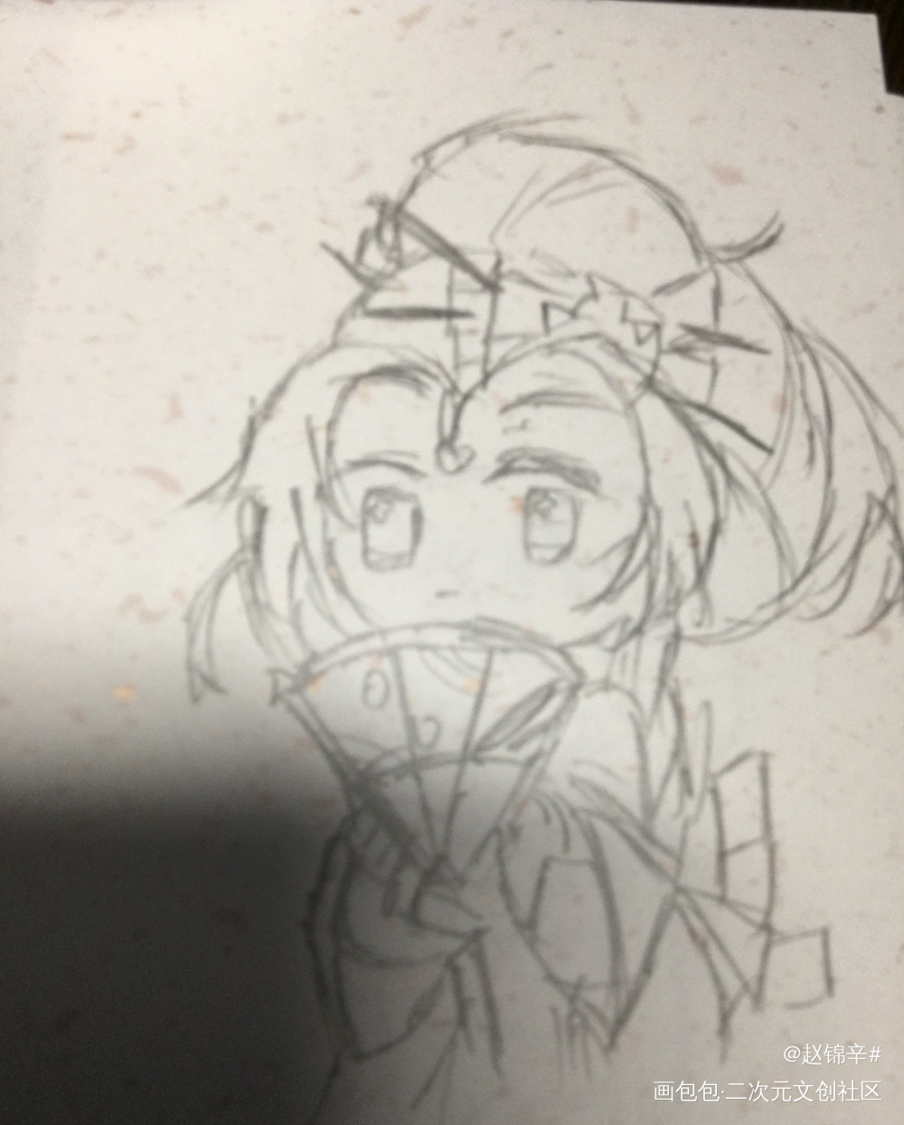 临摹的_不知火舞绘画作品
