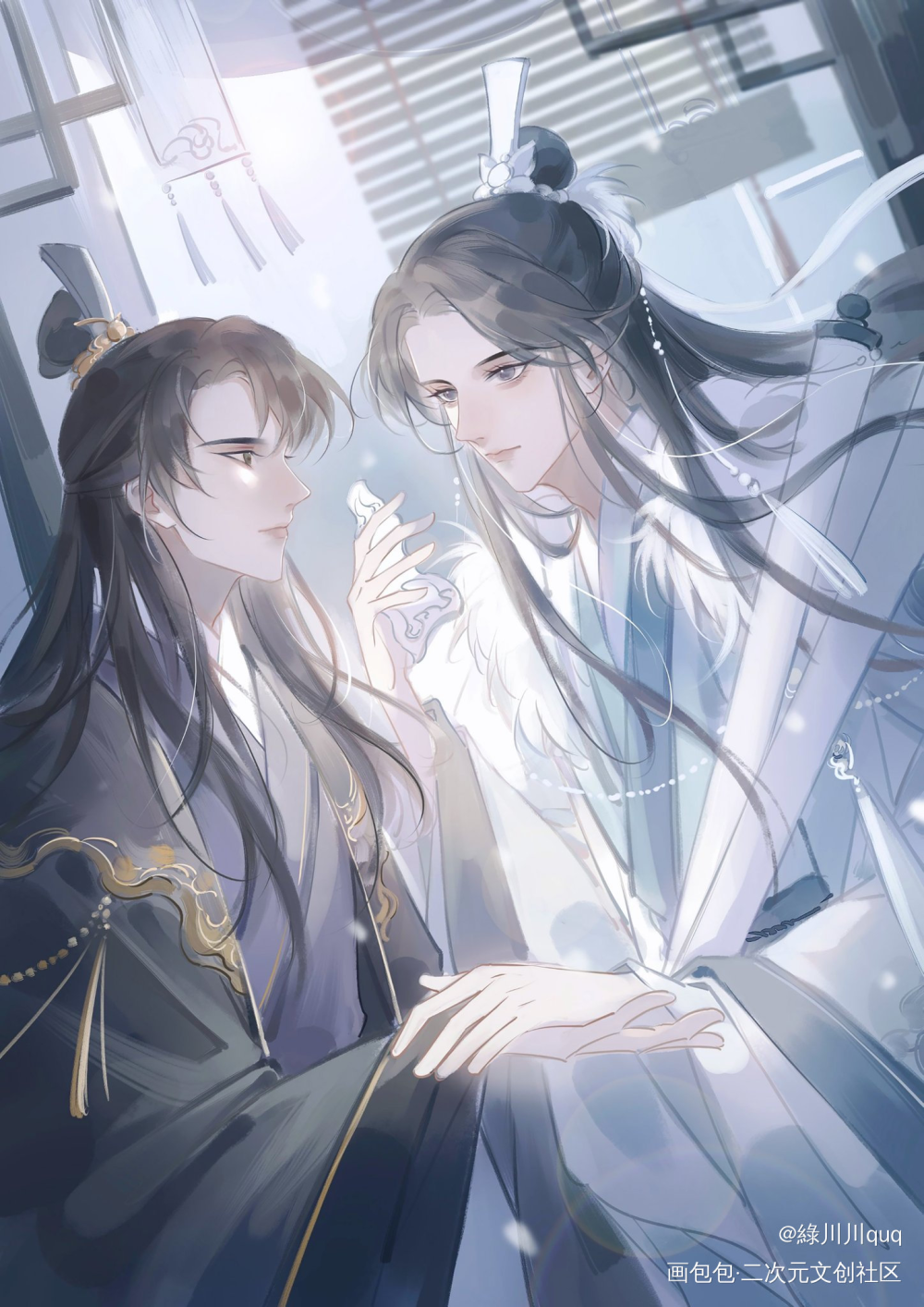 不见上仙三百年_不见上仙三百年古风绘画作品