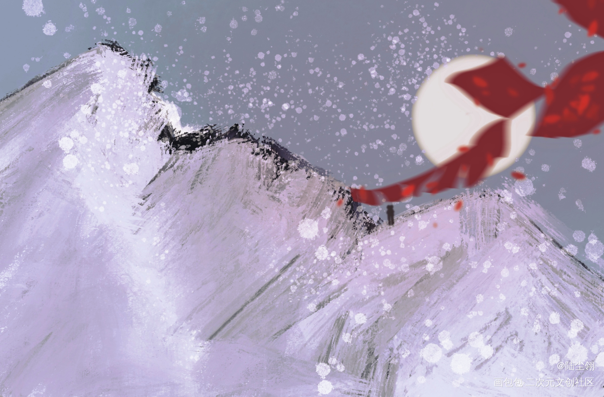长白雪_盗墓笔记瓶邪绘画作品