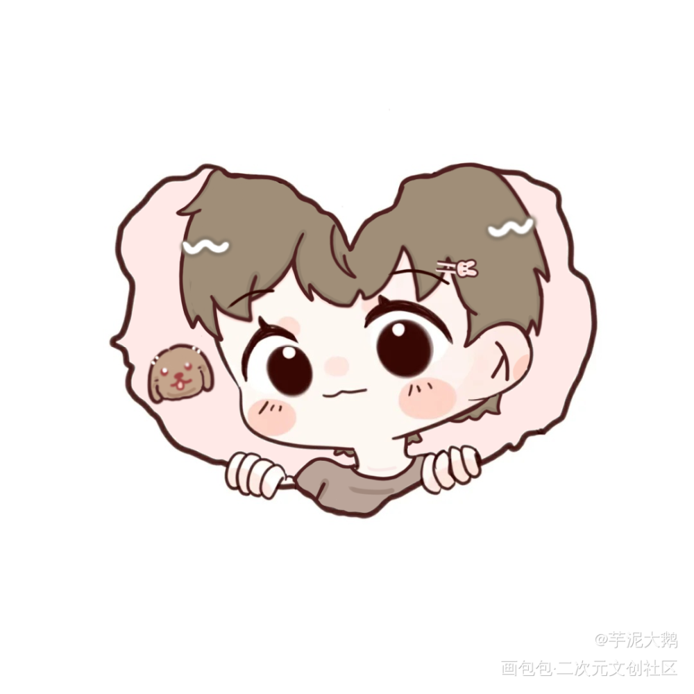 可爱的秀秀_娘娘腔188男团群秀板绘涂Q版绘画作品