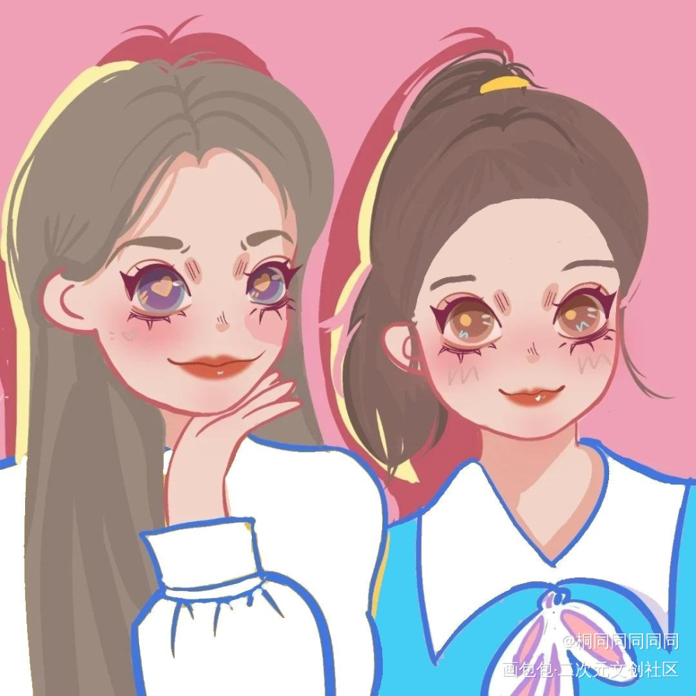 鸭风_摸鱼页鸭风绘画作品
