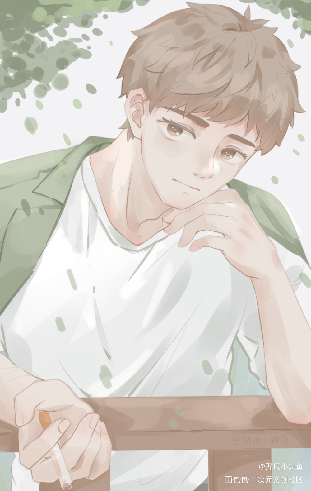 吴邪_盗墓笔记吴邪绘画作品