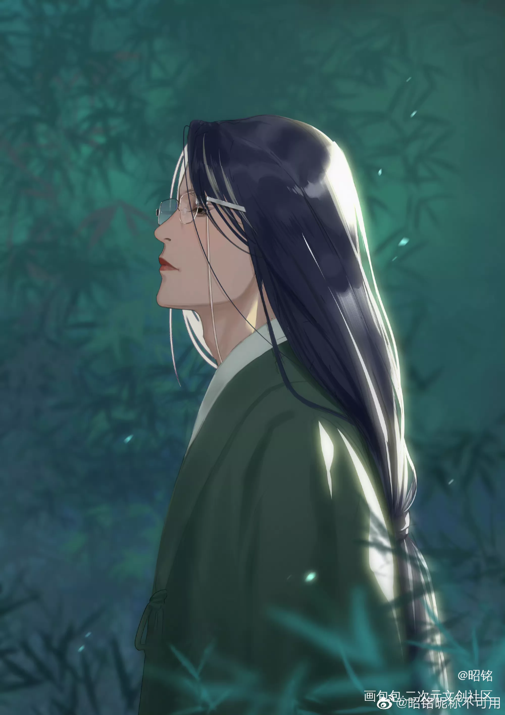 不是光让我发现了你_古风人物古风插画同人绘画作品