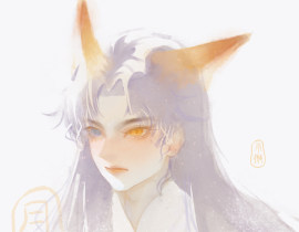 小狐狸曲沉舟🦊_绘画作品