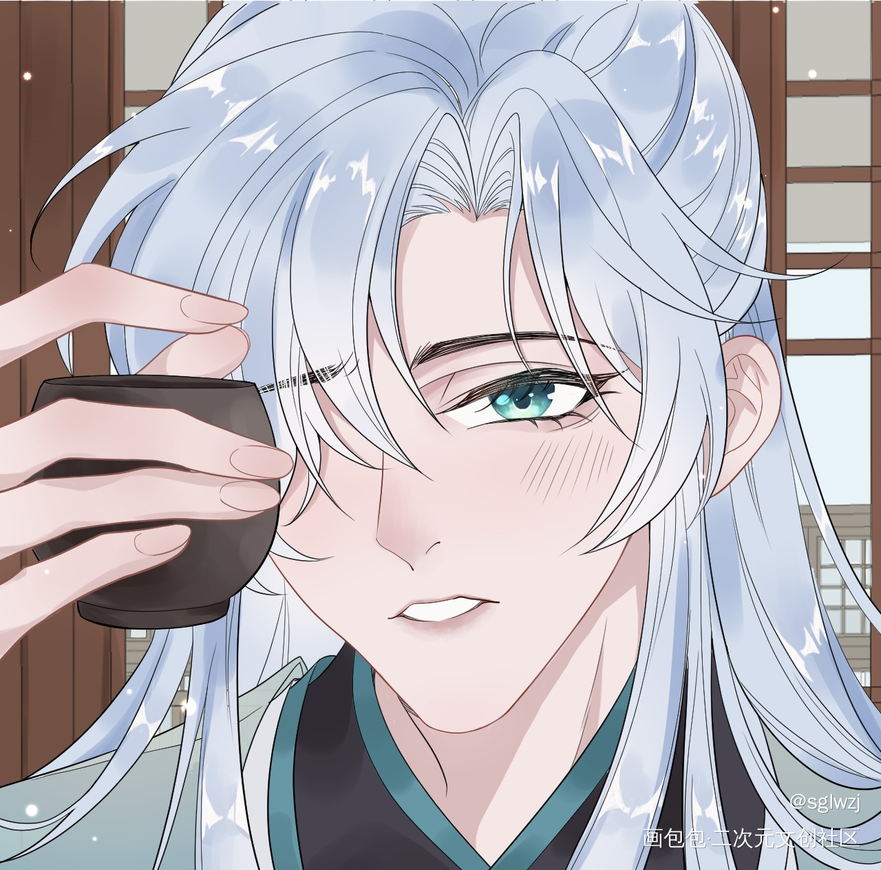 奶醉_摸鱼页绘画作品