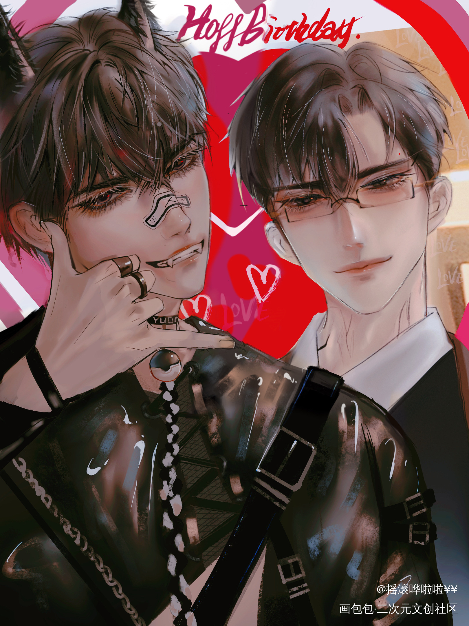 原炀726的生贺💓_原炀原炀0726生日快乐绘画作品