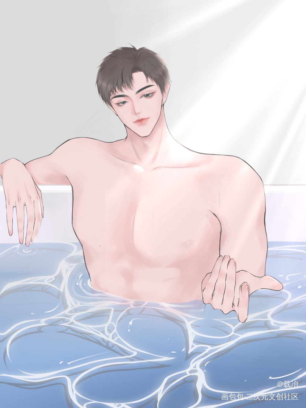 小狗狗生日快乐！_188男团原顾绘画作品