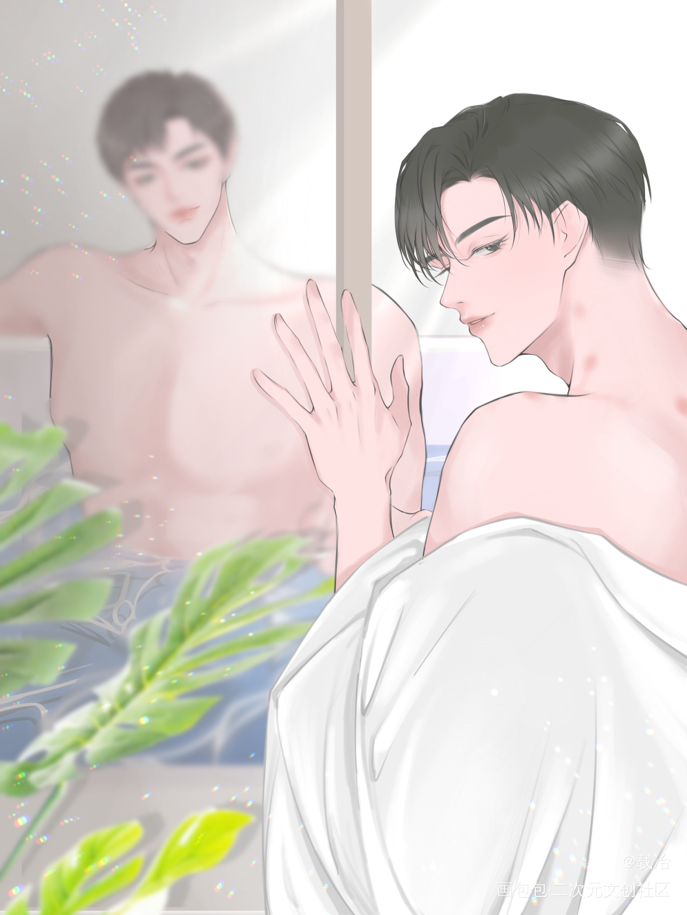 小狗狗生日快乐！_188男团原顾绘画作品