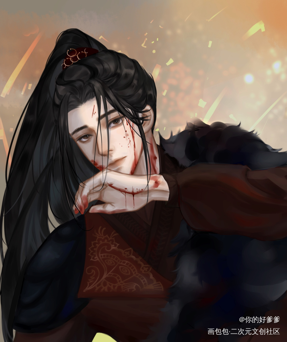 _娘娘腔188男团邵群绘画作品