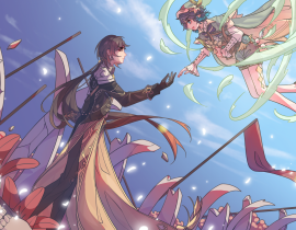 【原神】【帝诗】_绘画作品