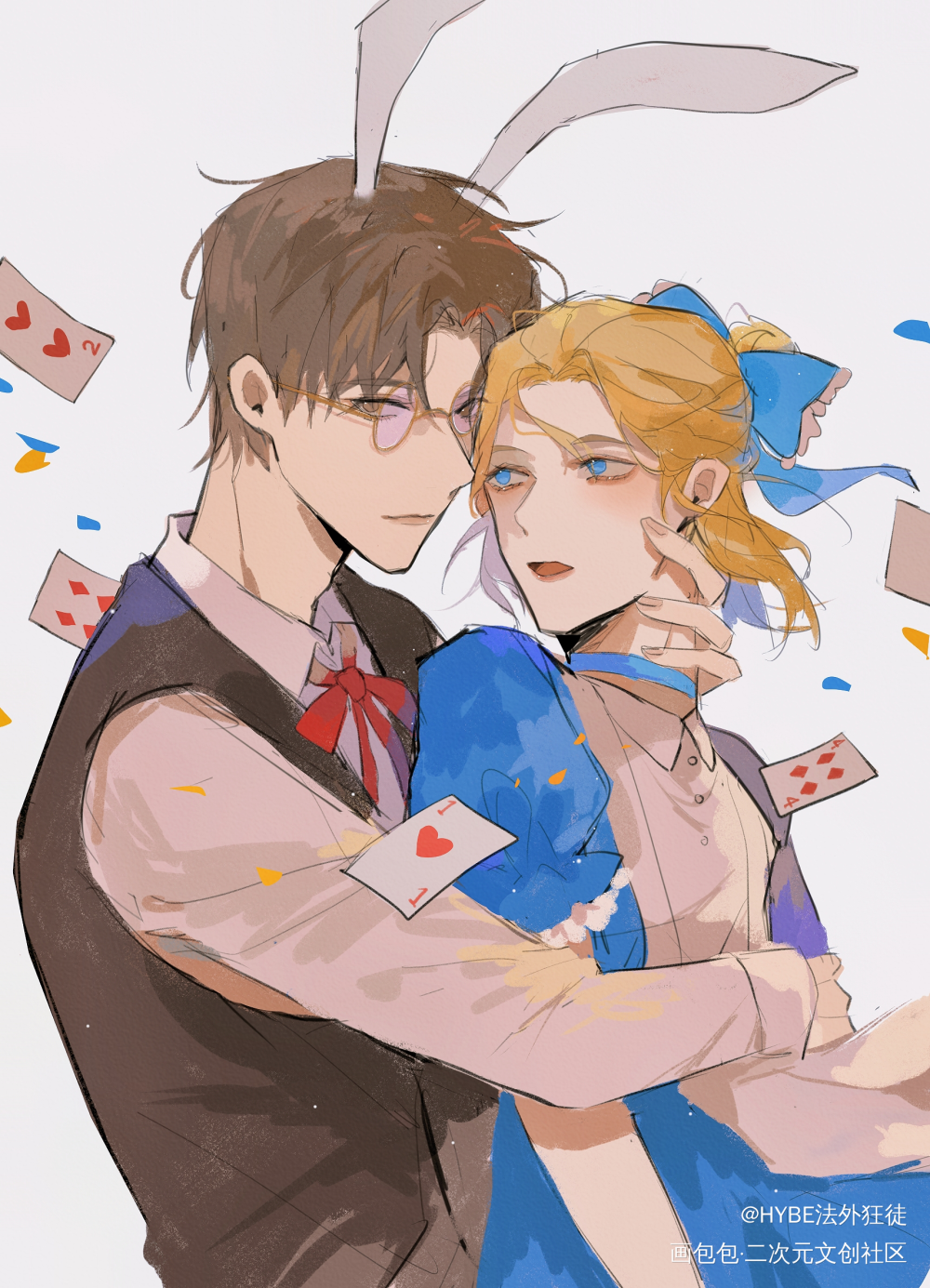 发一下老图_188男团洛温绘画作品