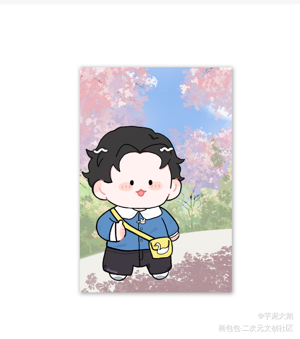 幼稚园群群_娘娘腔188男团群秀板绘涂Q版板绘绘画作品