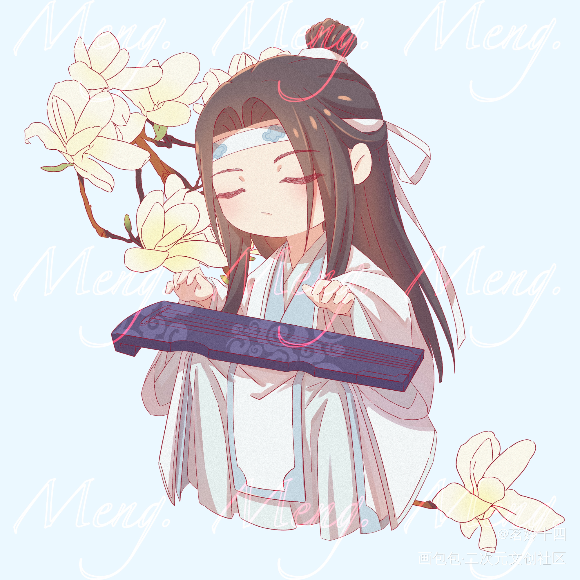 稿_魔道祖师Q版绘画作品