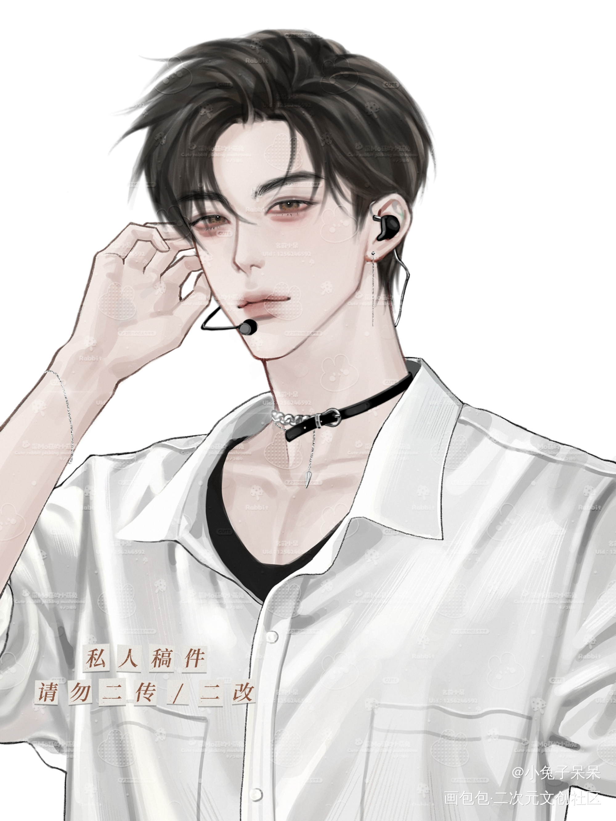 李简_188男团李简绘画作品