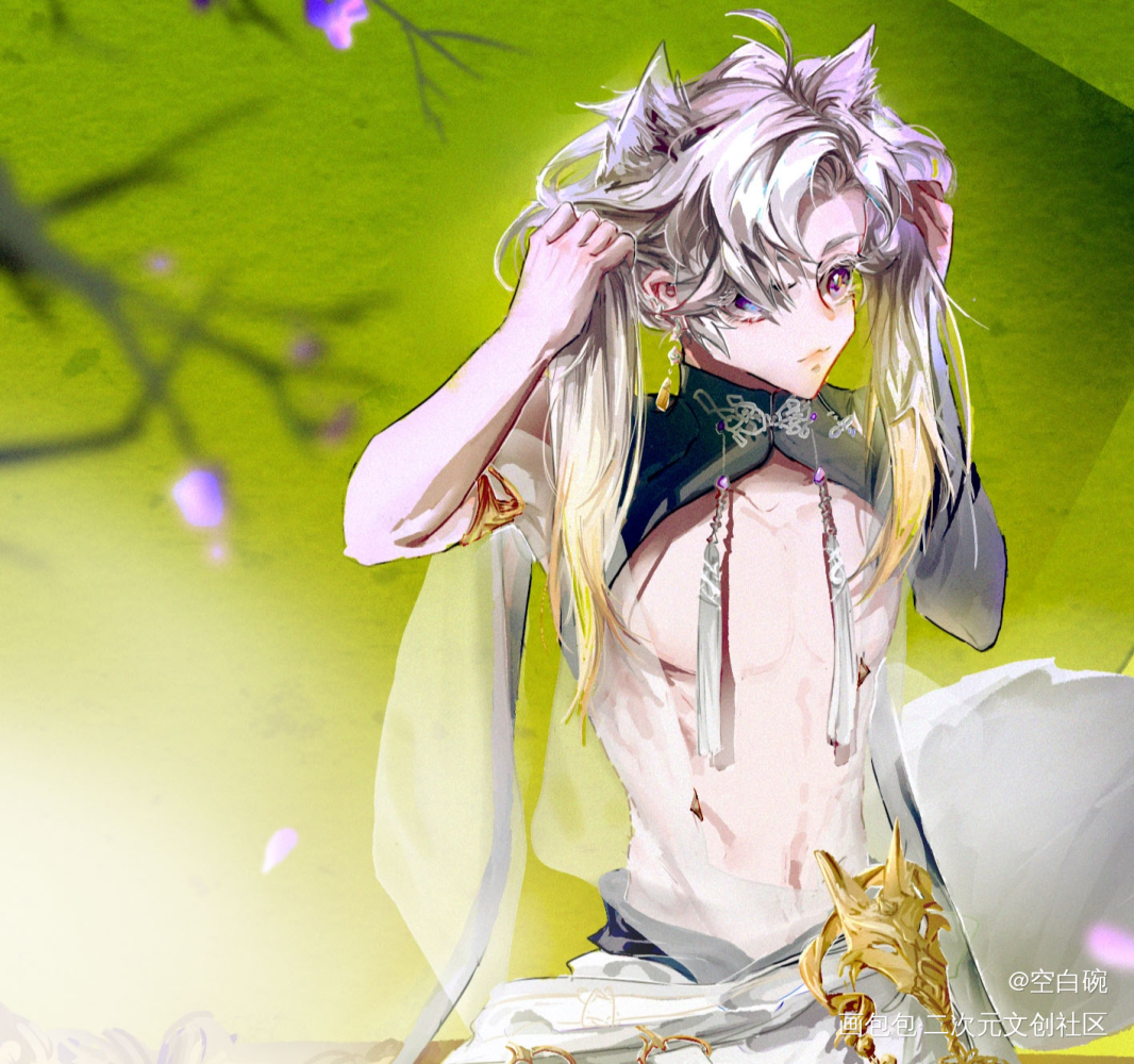 三张完毕_古风日系果汁errVtuber原作绘画作品