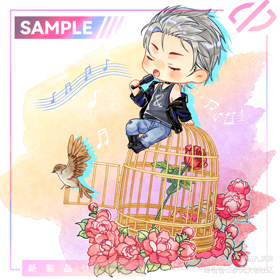 声声_犯罪心理犯罪心理广播剧绘画作品