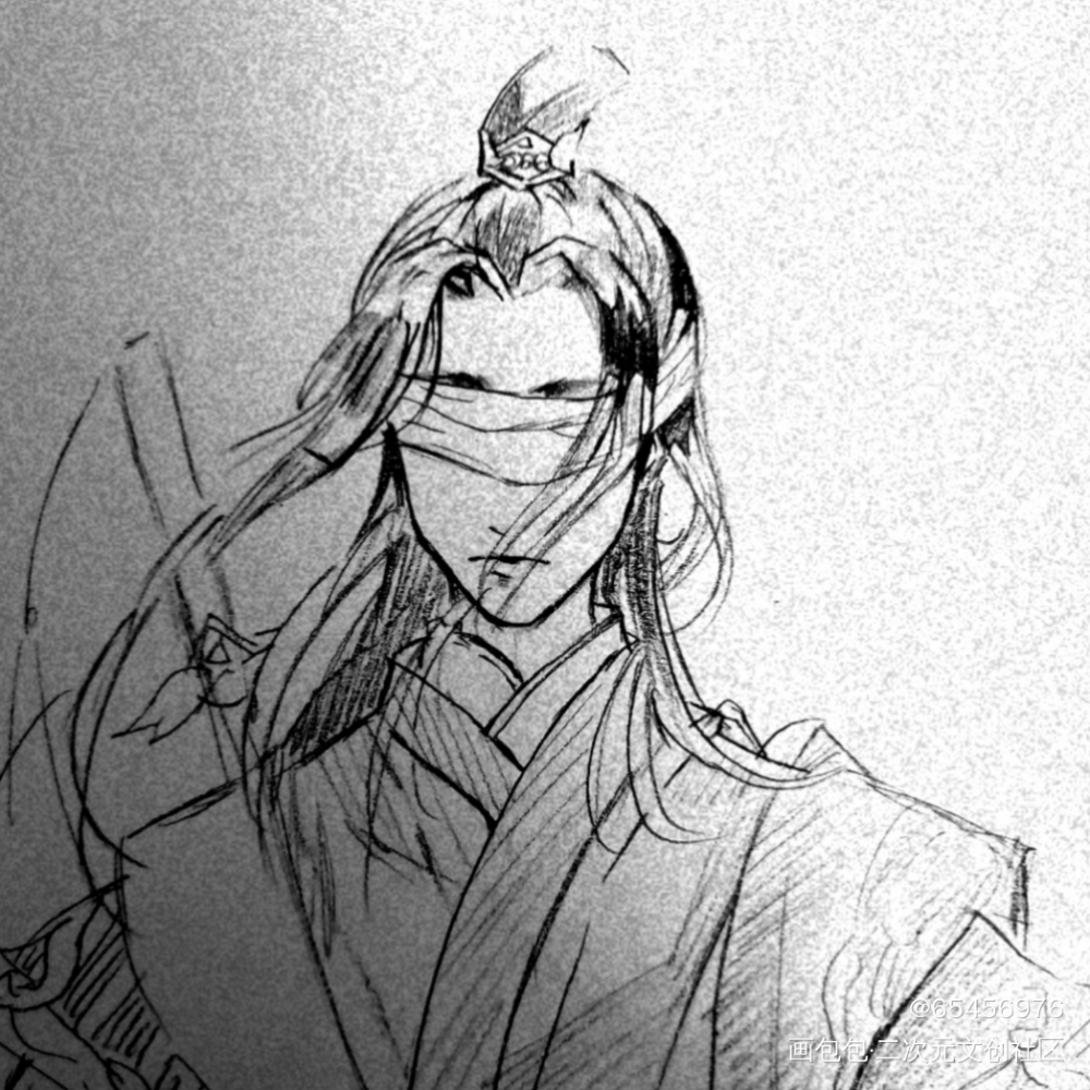 晓星尘_魔道祖师绘画作品