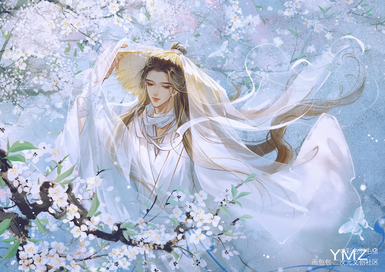 谢怜_天官赐福谢怜绘画作品