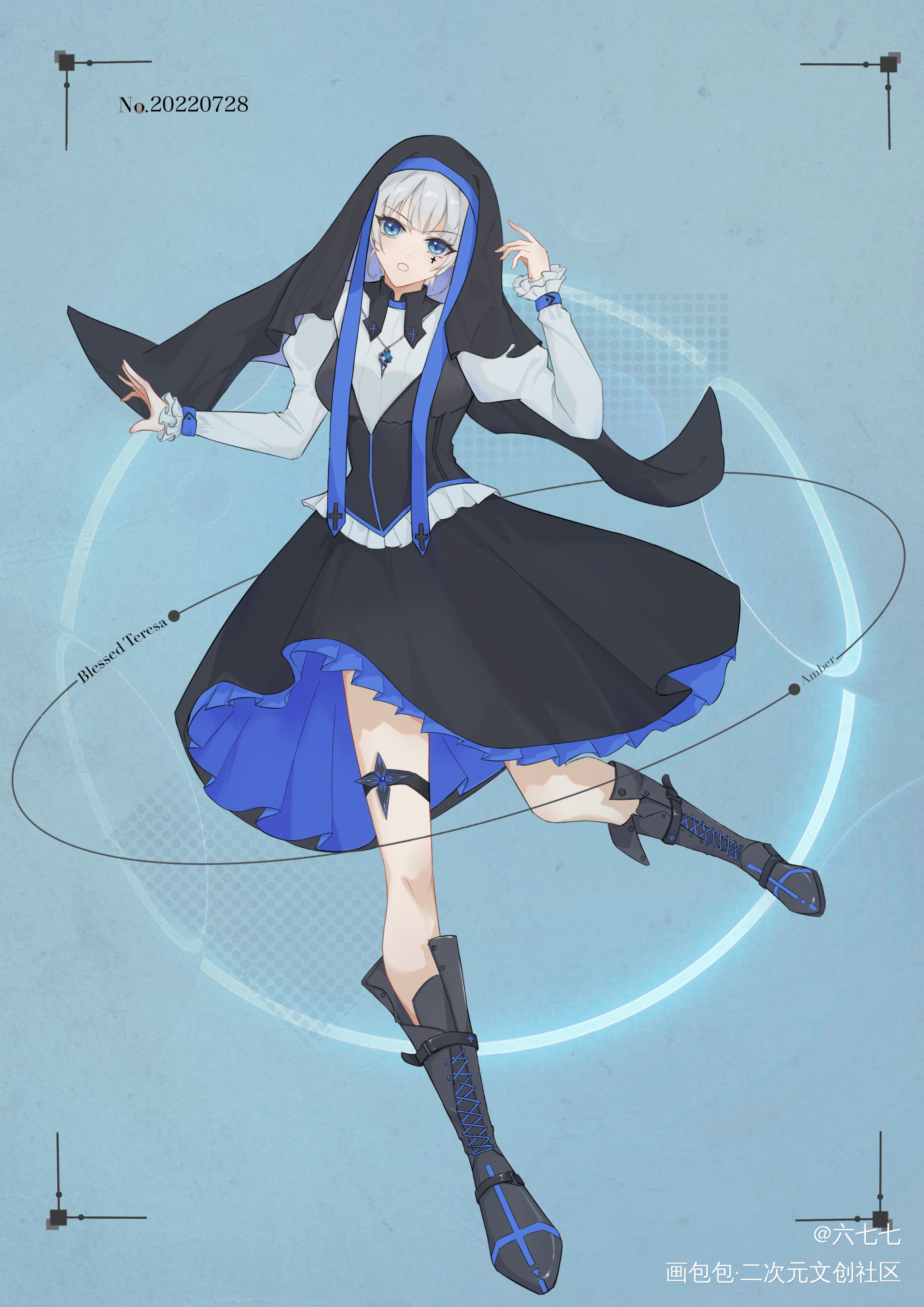 大概是月更选手_立绘原创设计绘画作品